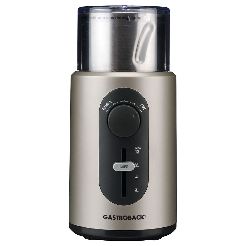 Gastroback - Design Coffee Grinder Basic - Silver