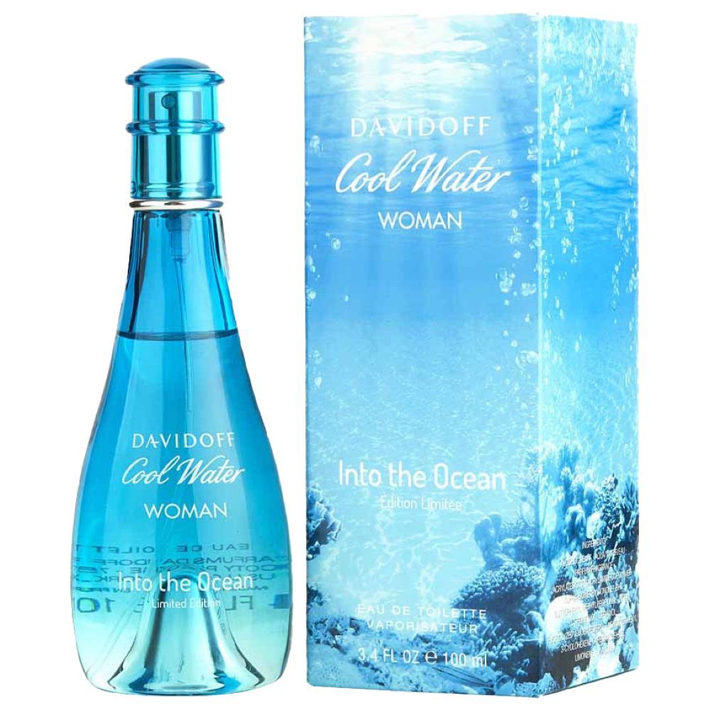 Davidoff - Women's Cool Water Into The Ocean Limited Edition Eau De Toilette - 100 ml