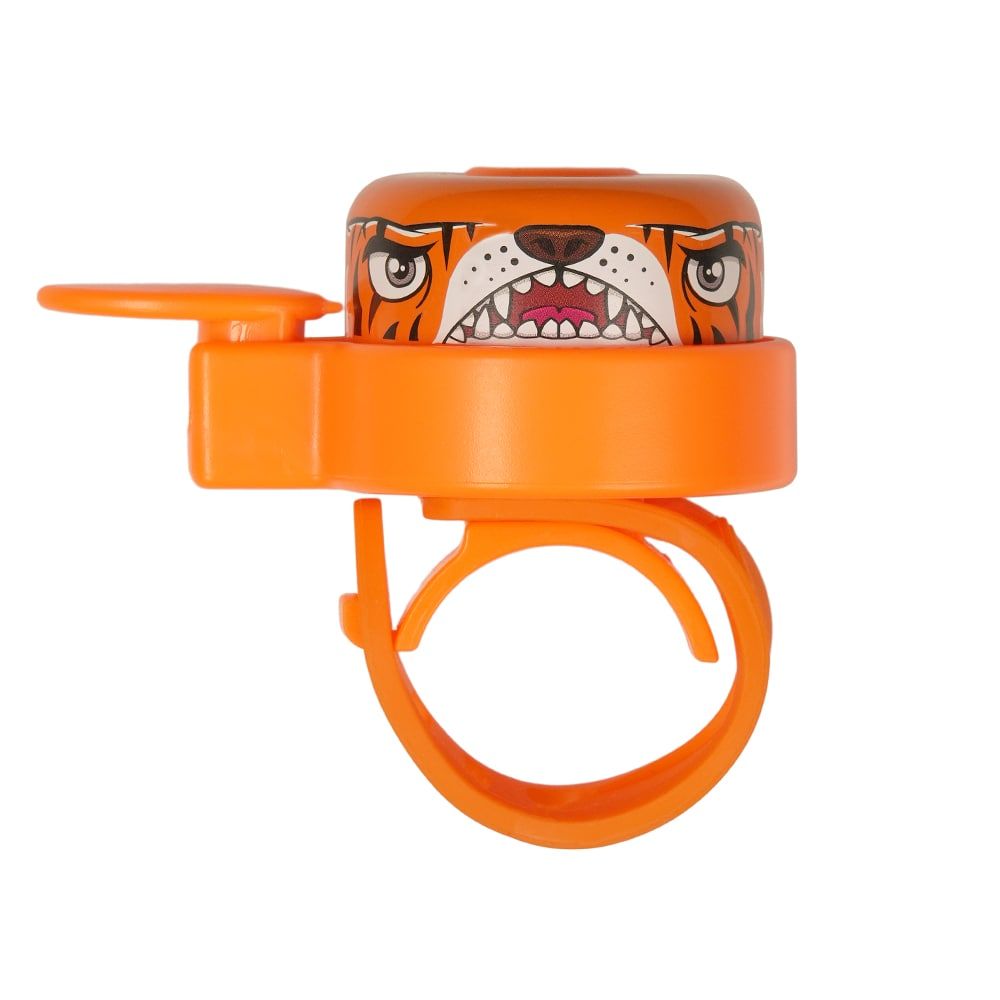 Crazy Safety - Bicycle Bell - Tiger - Orange