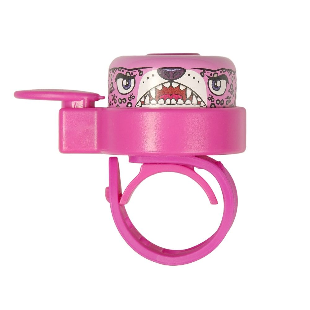 Crazy Safety - Bicycle Bell - Leopard - Pink