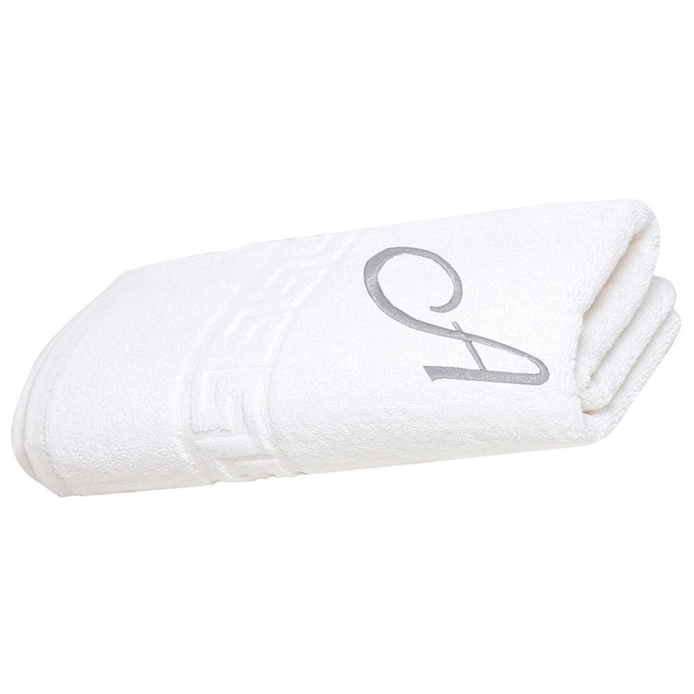 Byft - Magnolia Premium Bath Towel - A Letter Embroidery