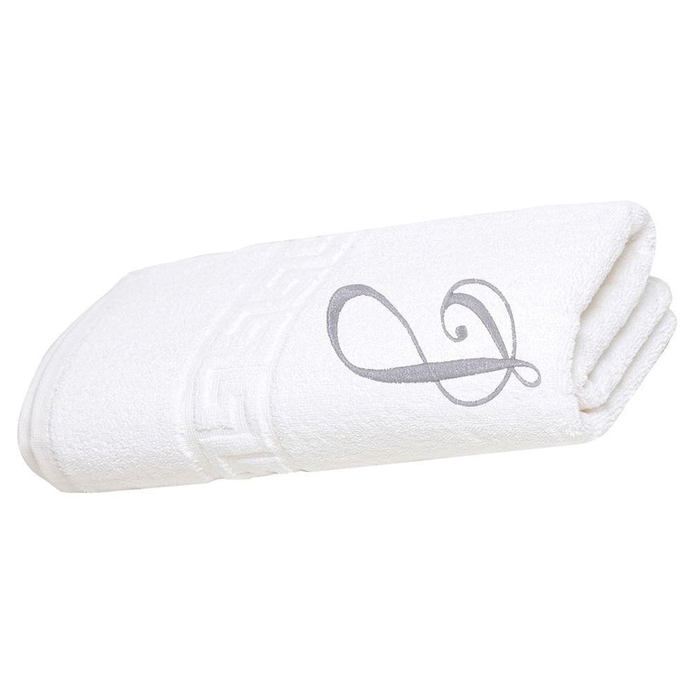 Byft - Magnolia Premium Bath Towel - J Letter Embroidery