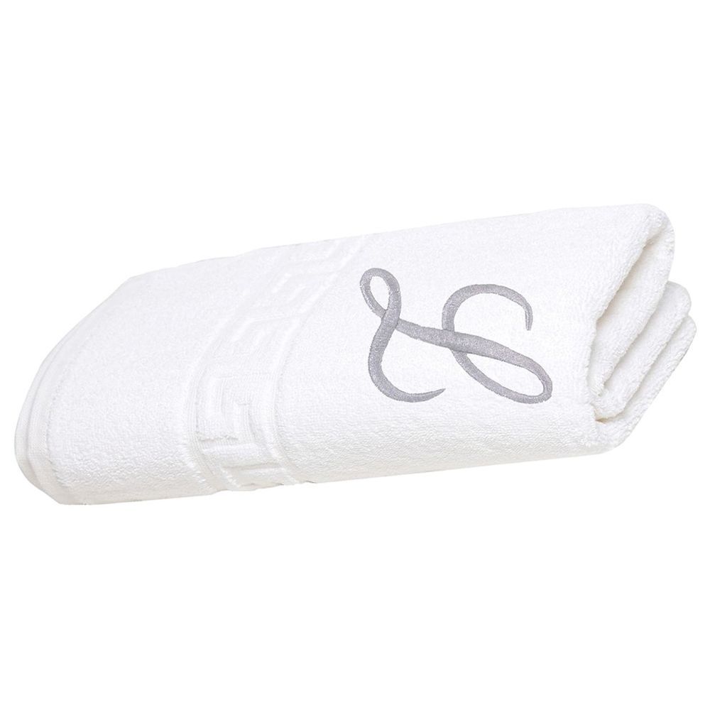 Byft - Magnolia Premium Bath Towel - L Letter Embroidery