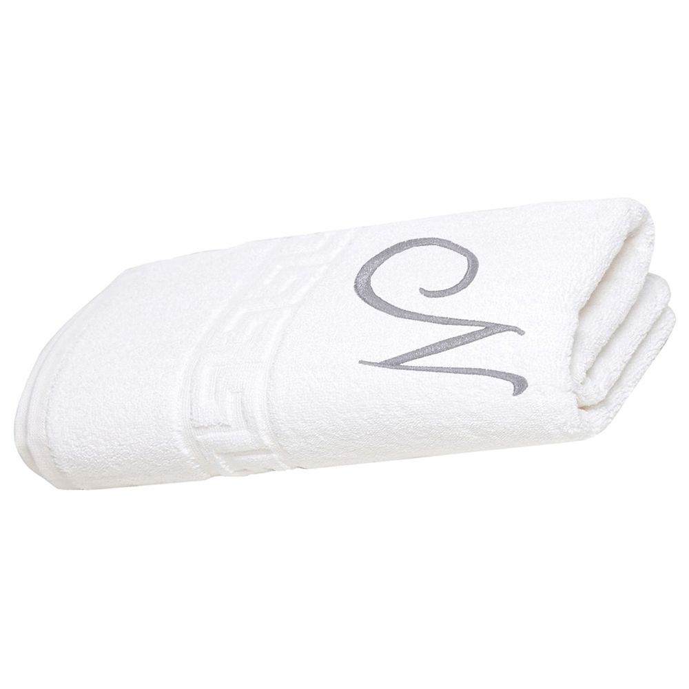 Byft - Magnolia Premium Hand Towel - N Letter Embroidery