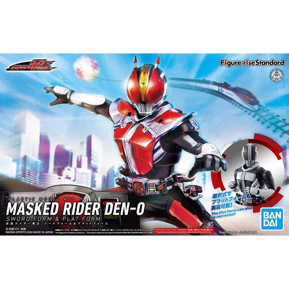 Bandai - Figure-Rise Standard Masked Rider Den-O Sword Form And Plat Form Plastic Model Kit