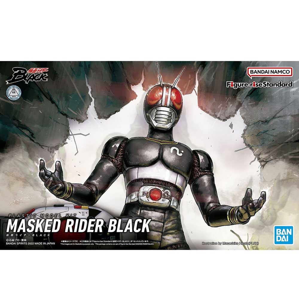 Bandai - Figure-Rise Standard Masked Rider Black Plastic Model Kit