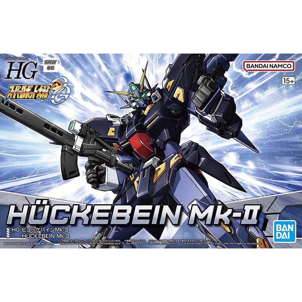 Bandai - Hg Huckebein Mk-Ii From Super Robot Wars Og Plastic Model Kit