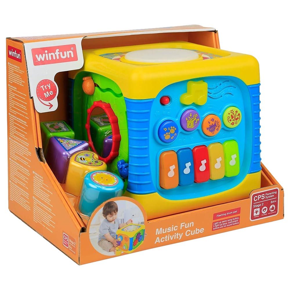 Winfun - Music Fun Activity Cube