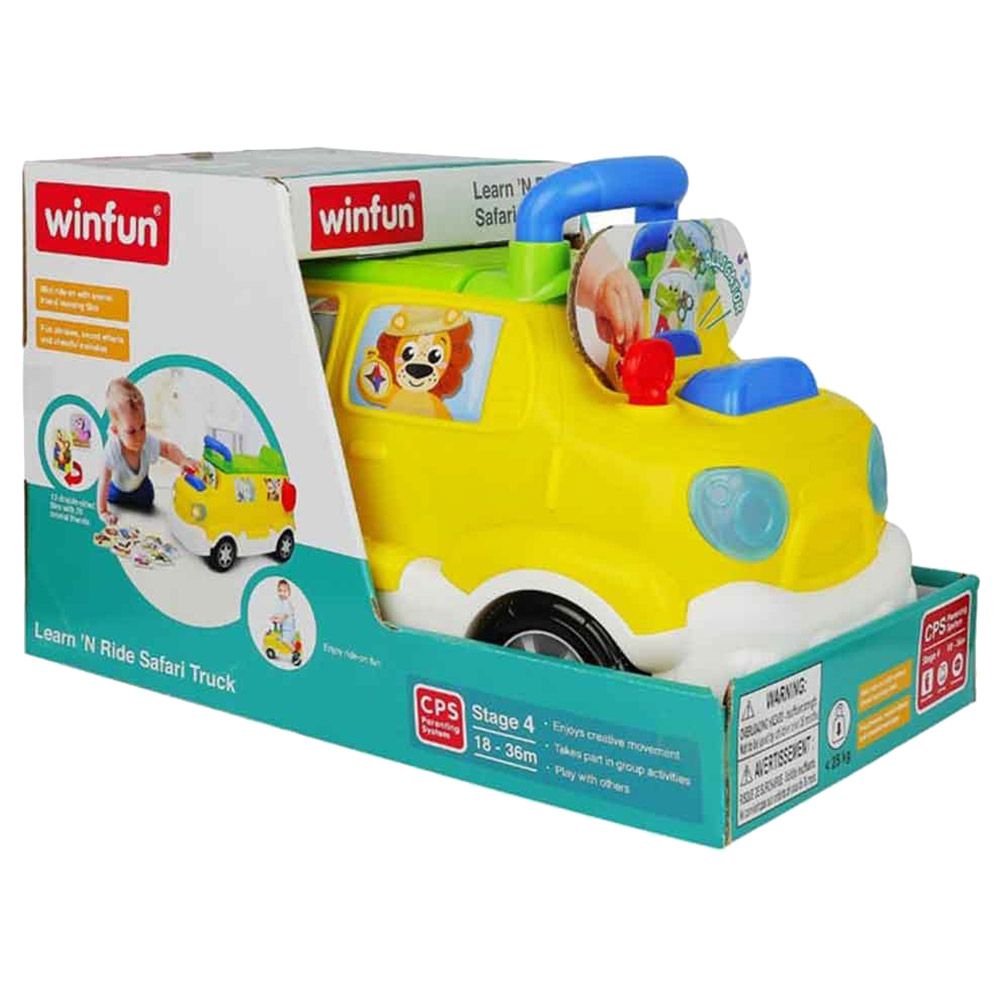 Winfun - Learn N Ride Safari Truck