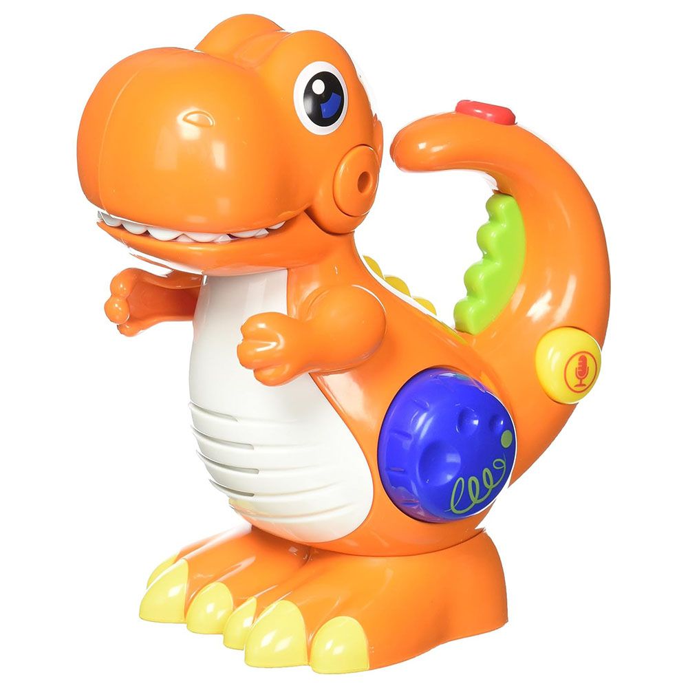 Winfun - Voice Changing Dino With Flash - Orange