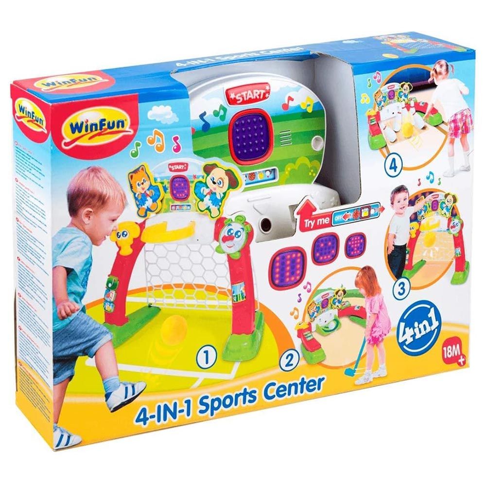 Winfun - 4-In-1 Sports Center Playset