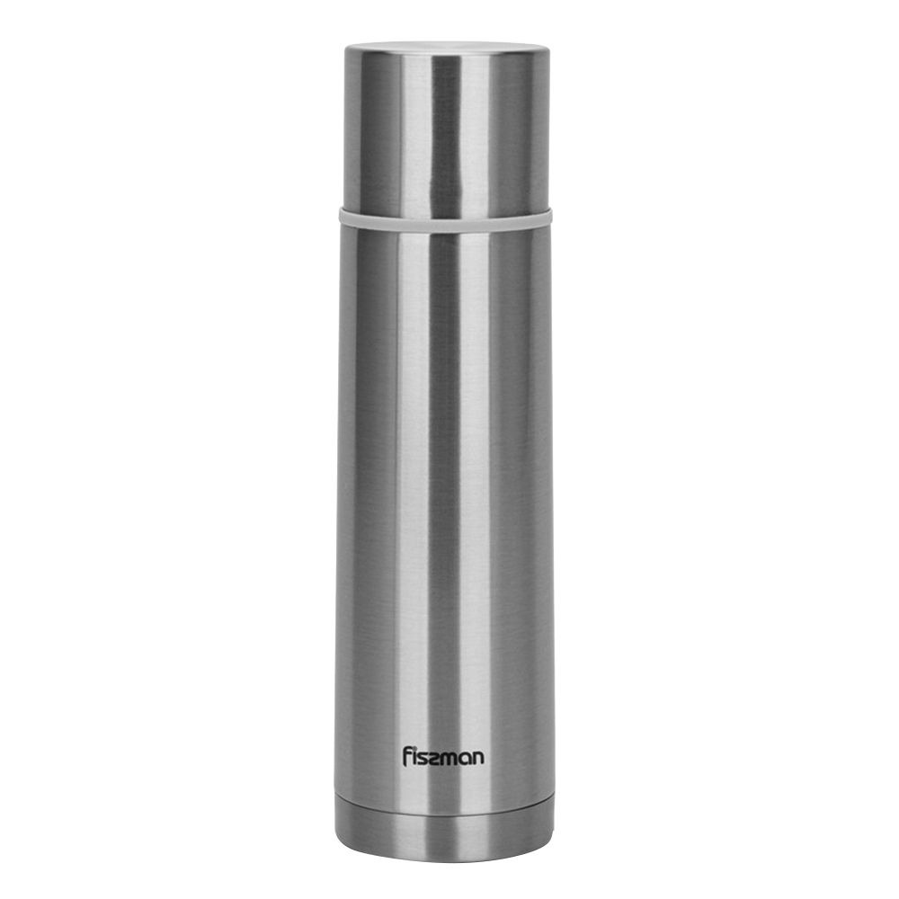 Fissman - Stainless Steel Vacuum Bottle - Silver - 500 ml