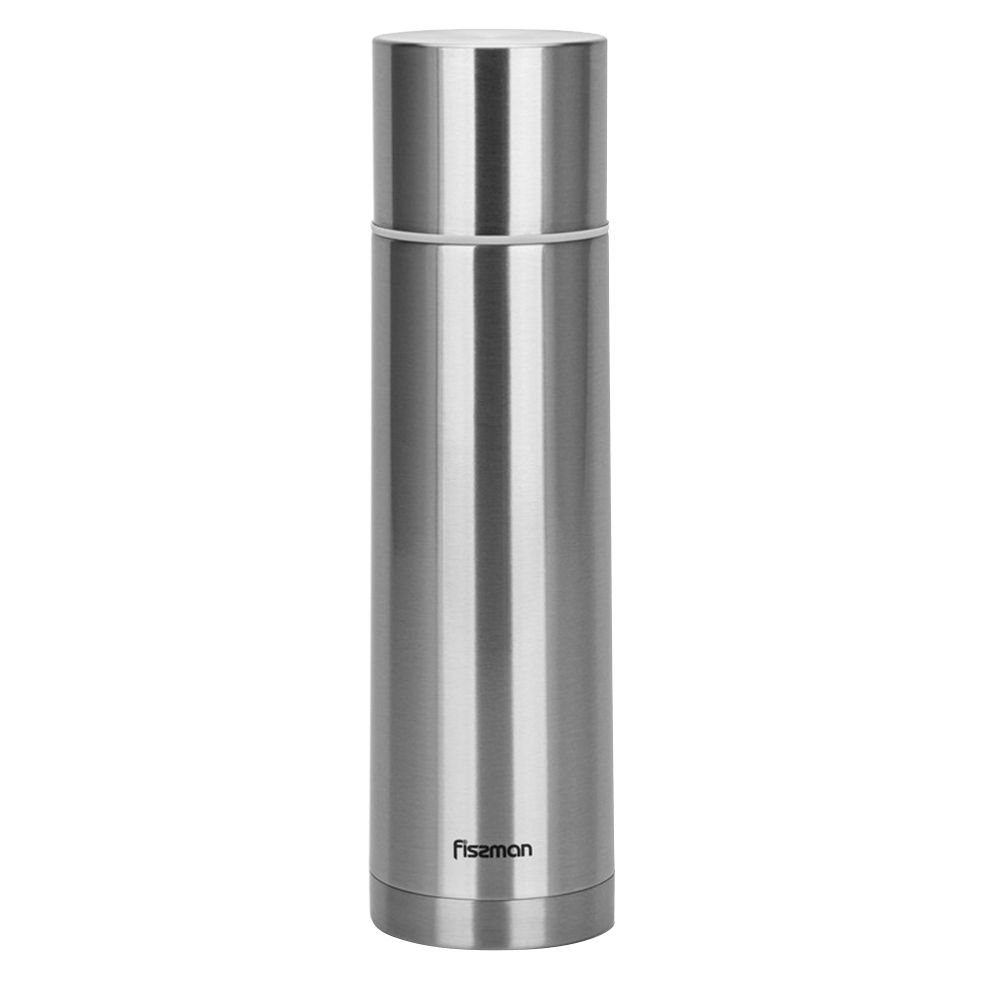 Fissman - Stainless Steel Vacuum Bottle - Silver - 750 ml