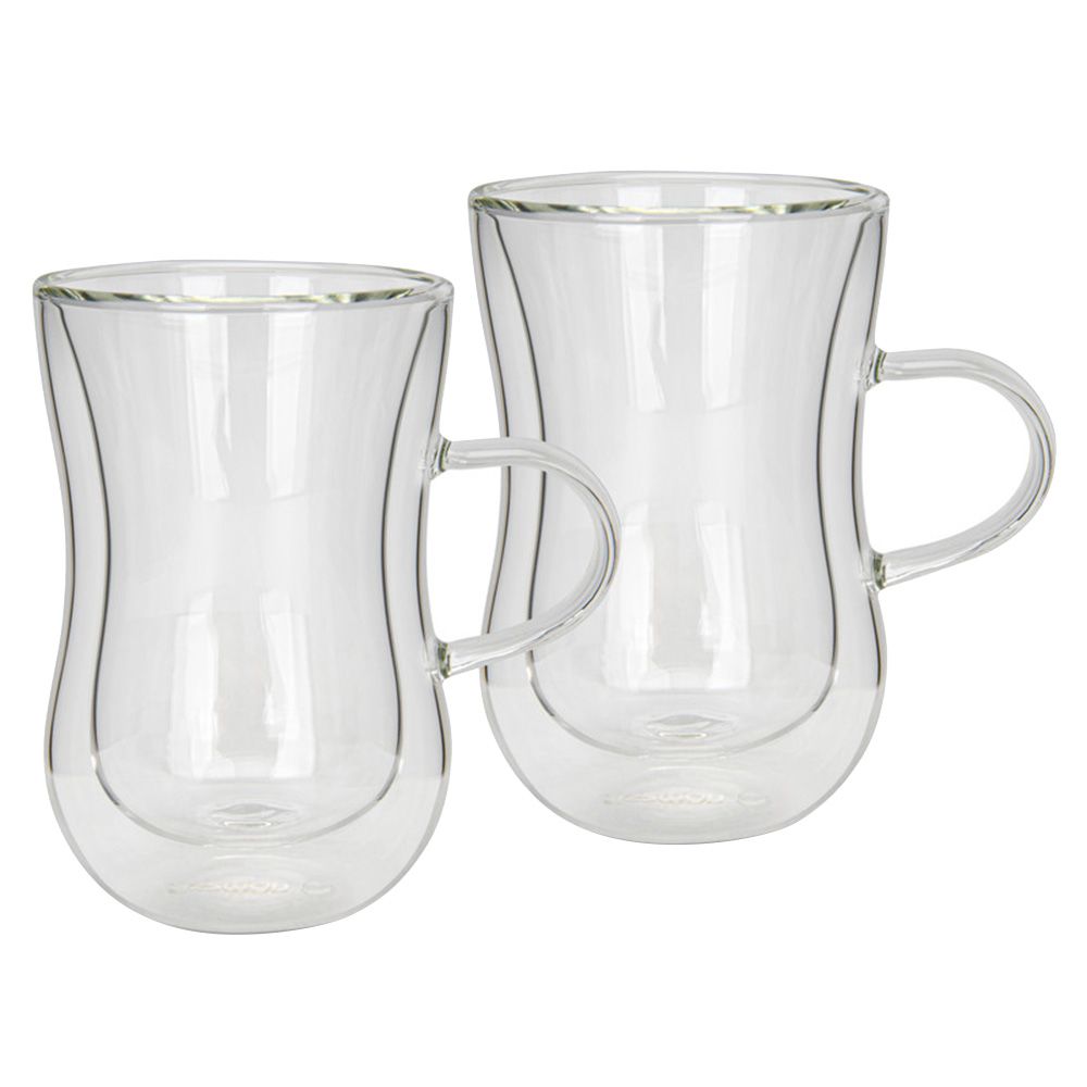 Fissman - Double Wall Borosilicate Glass Cup - 150 ml - 2pcs