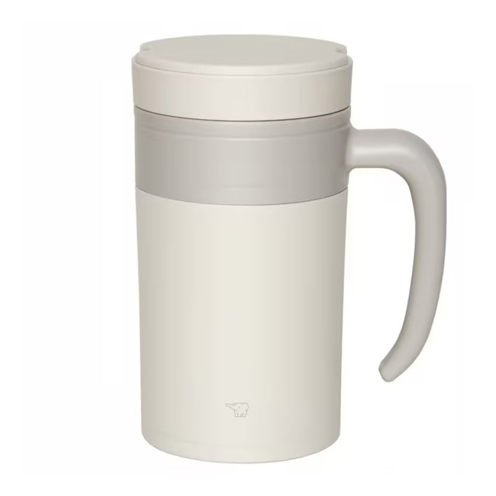 Zojirushi - Stainless Steel Vacuum Mug - White - 480 ml