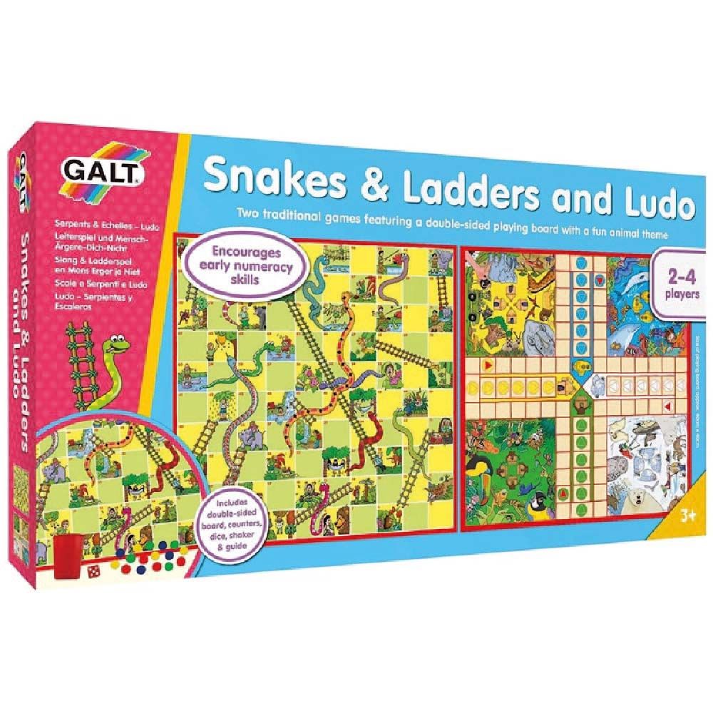 Galt Toys - Snakes & Ladders And Ludo