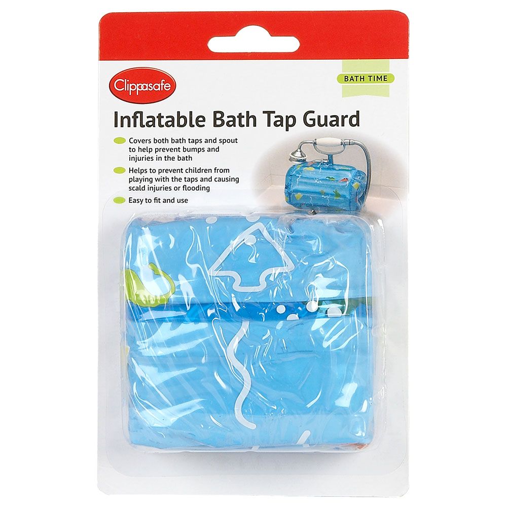 Clippasafe Inflatable Bath Tap Guard - Blue