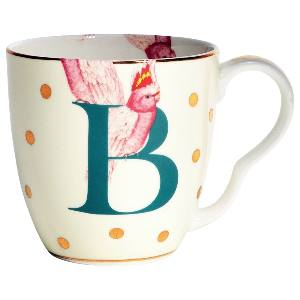 Yvonne Ellen - B - Alphabet Mug - Bird