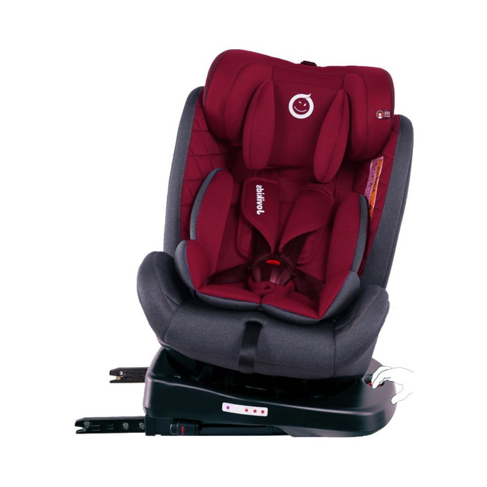 Jovikids - Angela Isofix Rotating Carseat 360 Group 0/1/2/3 - Red