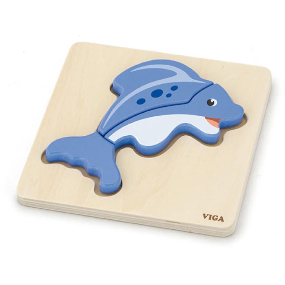 Viga - Handy Block Fish Puzzle