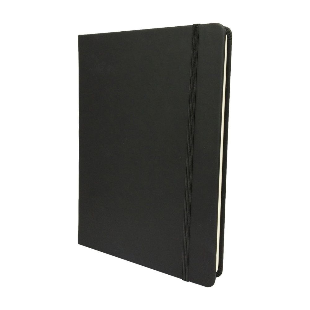 Collins - Legacy A4 Hard Cover Ruled Notebook - Black