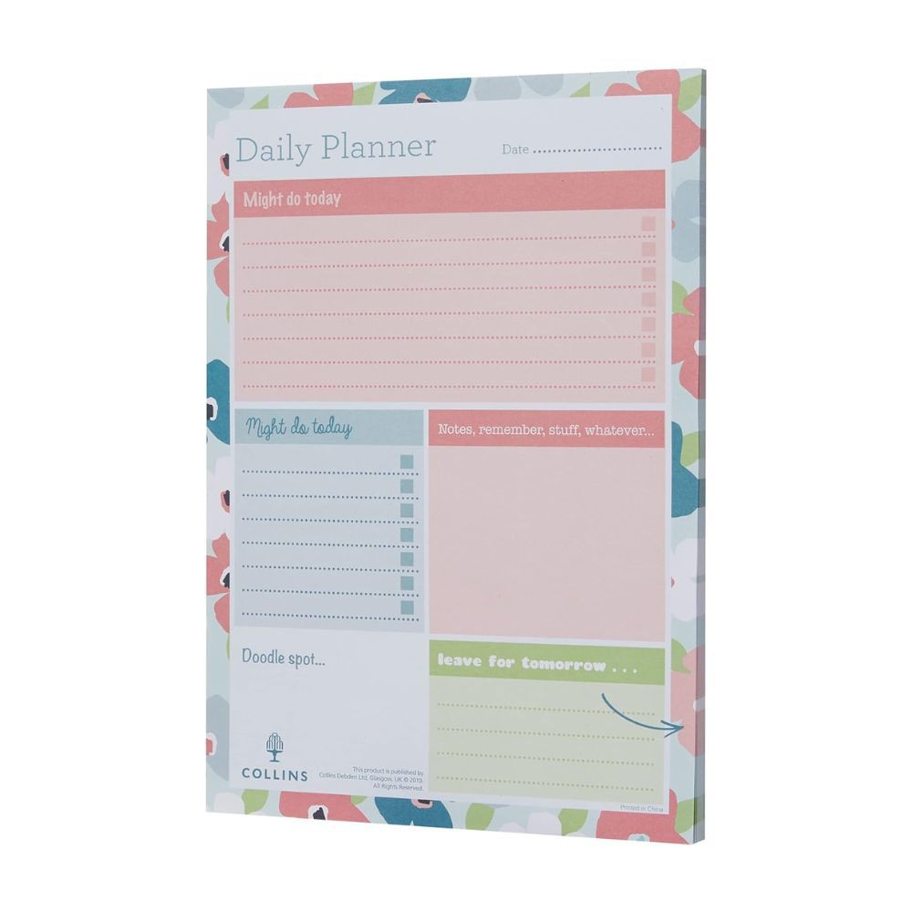 Collins - Blossom A5 Daily Desk Pad