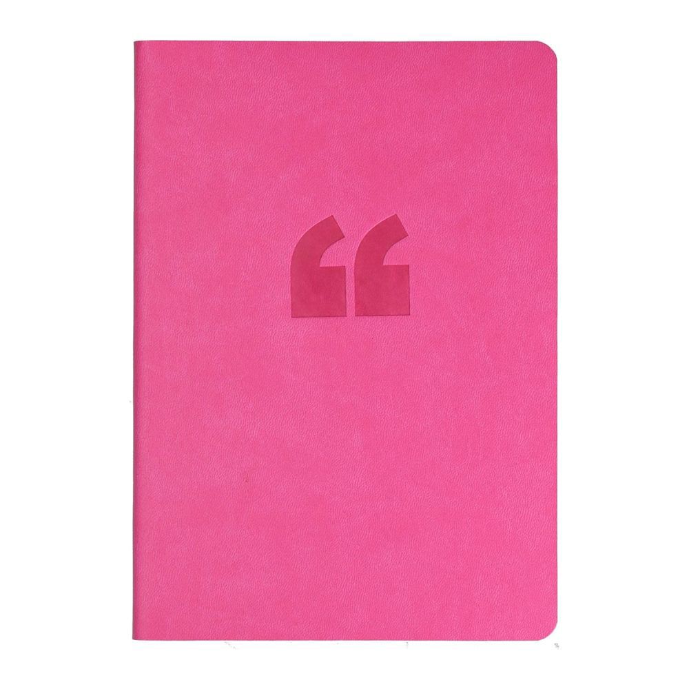 Collins - Edge Rainbow A5 Ruled Notebook - Pink