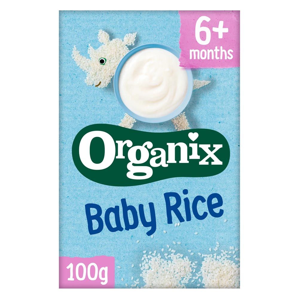 Organix - First Organic Wholegrain Baby Rice 100g