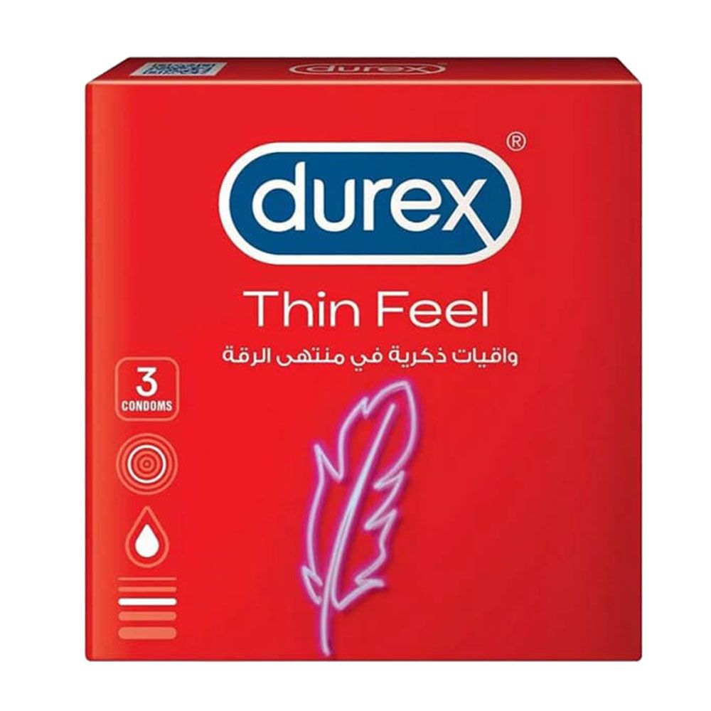 Durex - Thin Feel Condoms - 3 Pcs