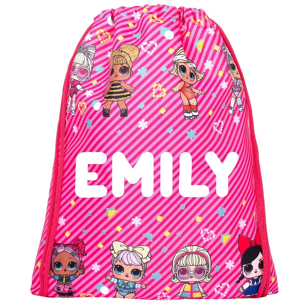 Fringoo - Personalized Drawstring Bag - LOL - 16-inch