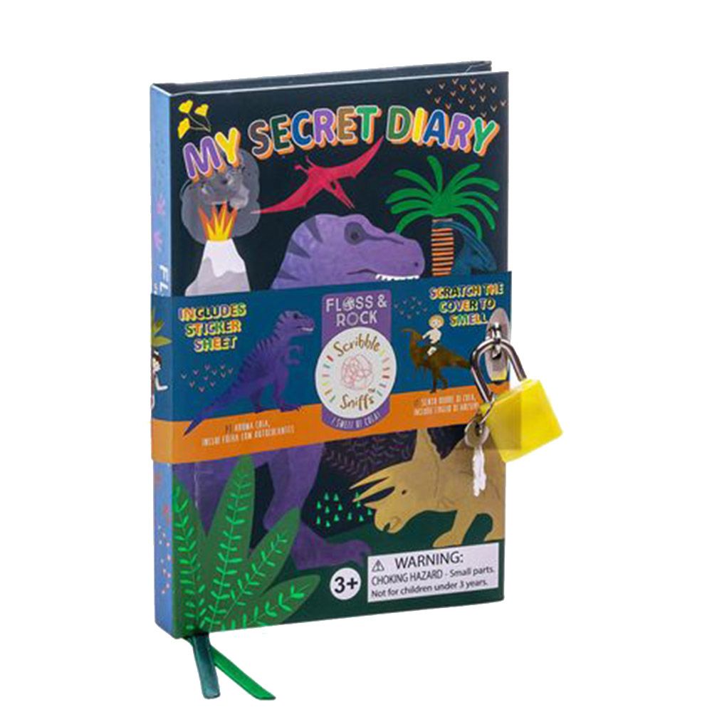 Floss & Rock - Dino My Scented Secret Diary