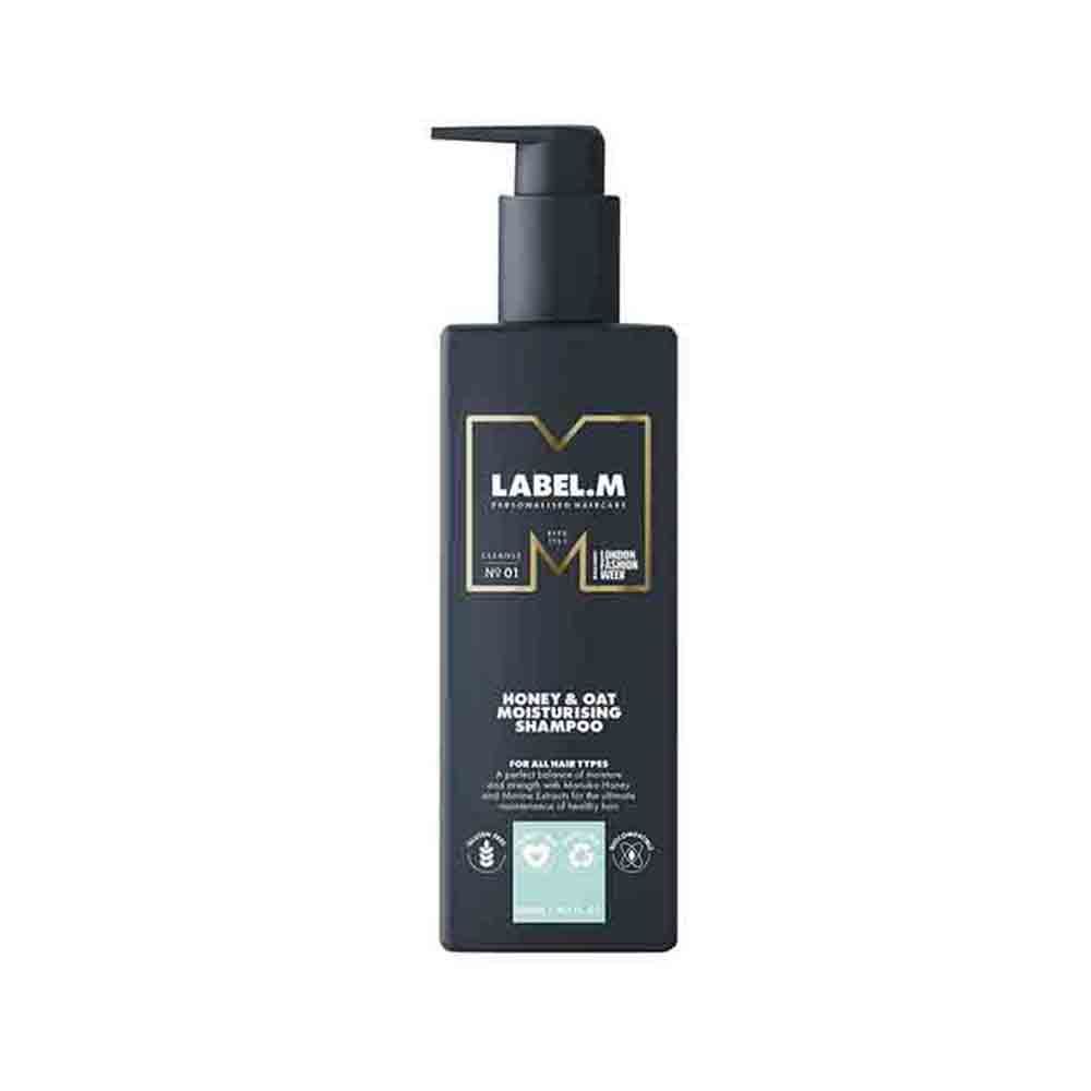 Label.M - Moisturising Shampoo - Honey And Oat - 300 ml