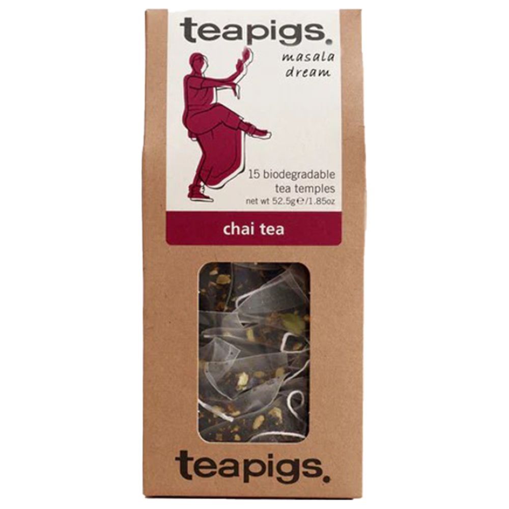 Ripe Organic - Teapigs Chai Tea Temples - 15pcs