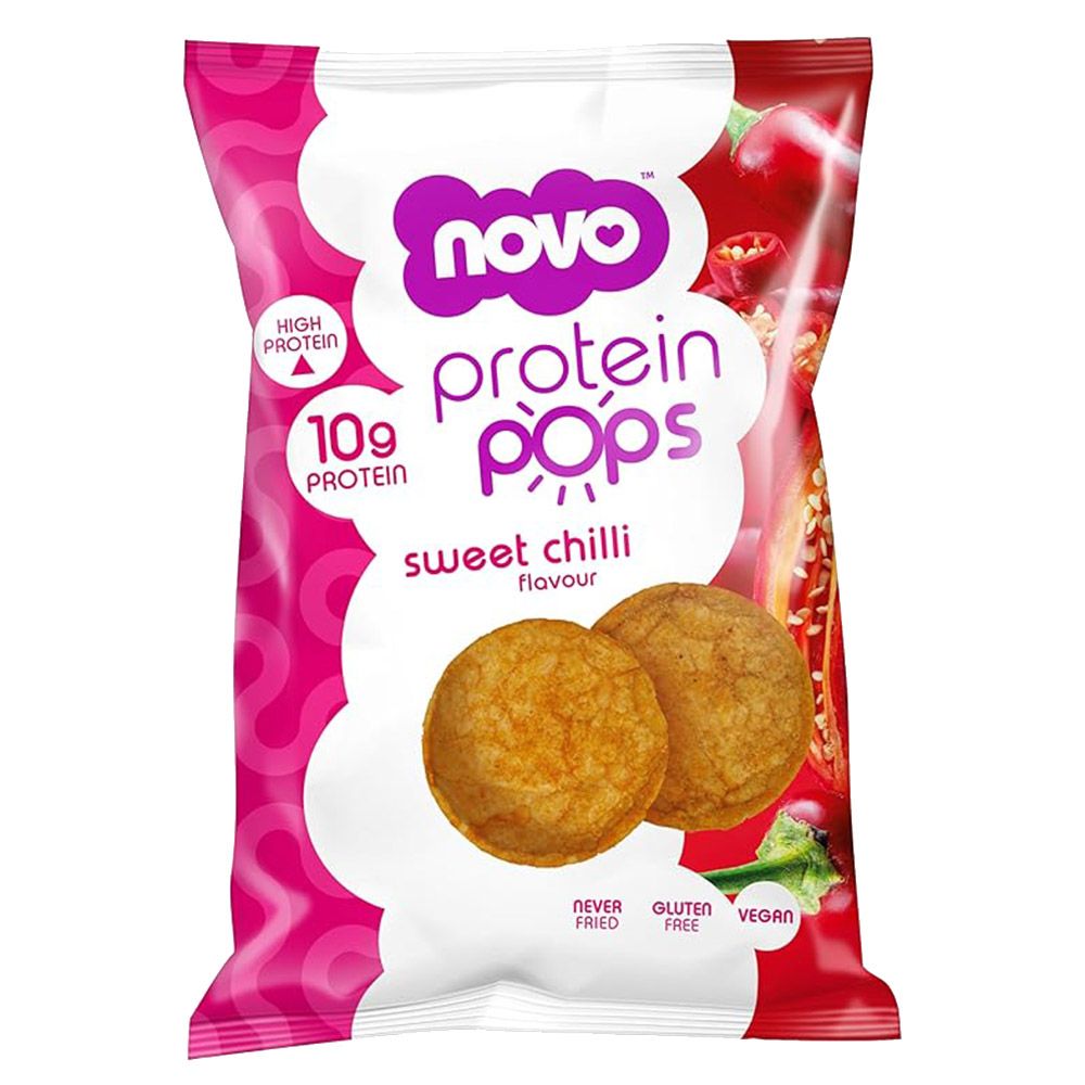 Novo - Protein Pops Healthy Snack - Sweet Chili - 45 g