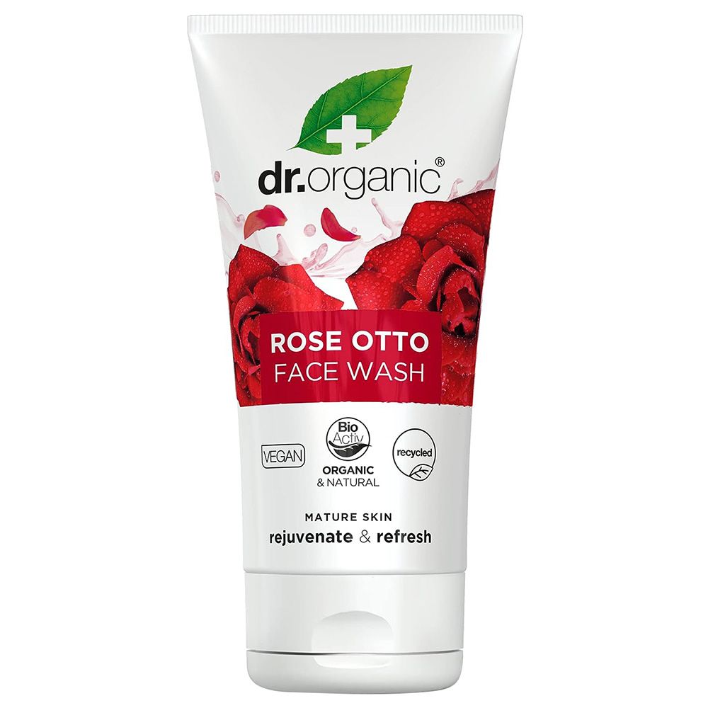 Dr Organic - Rose Otto Creamy Face Wash - 150ml