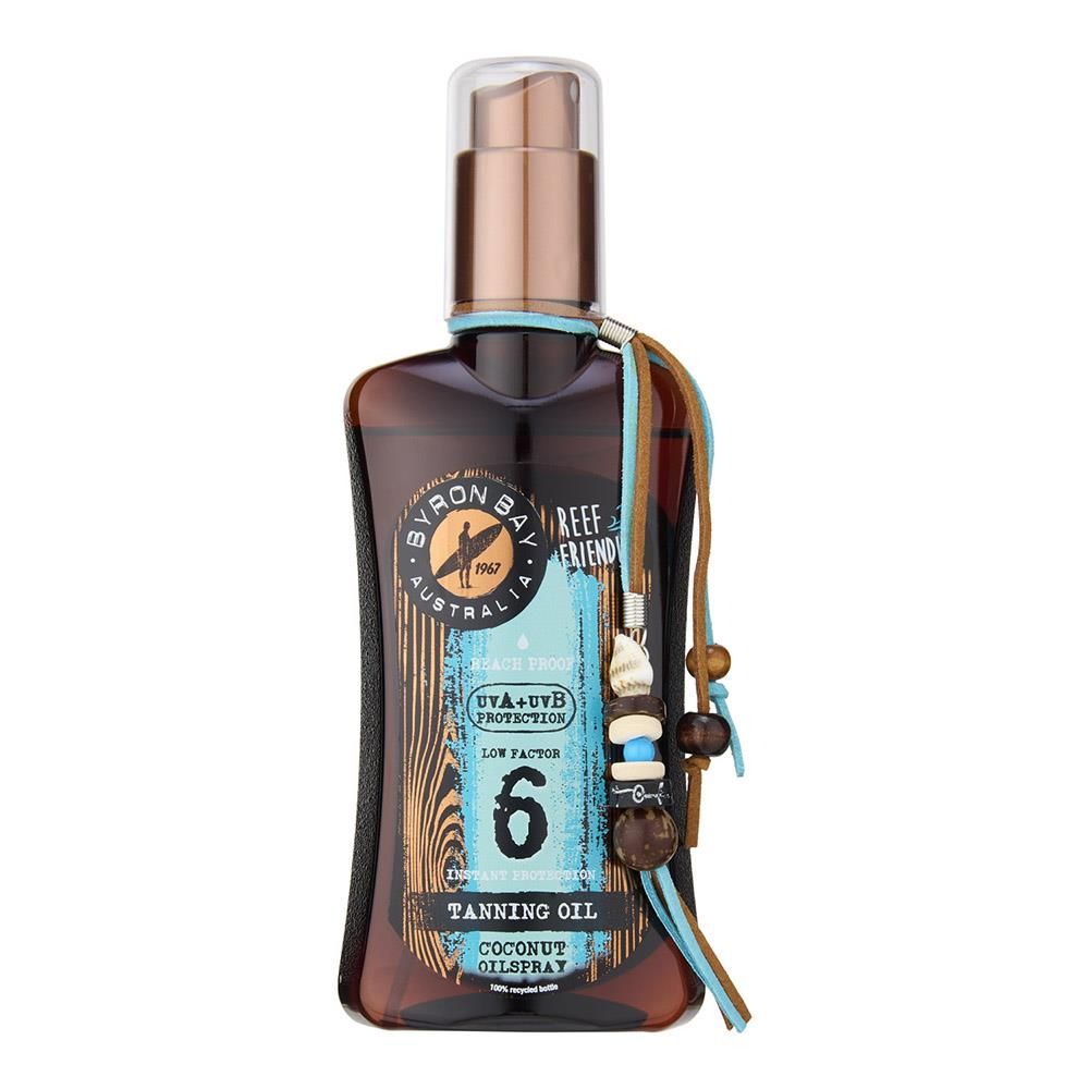 Byron Bay - SPF6 Coconut Oilspray Tanning Oil - 200 ml