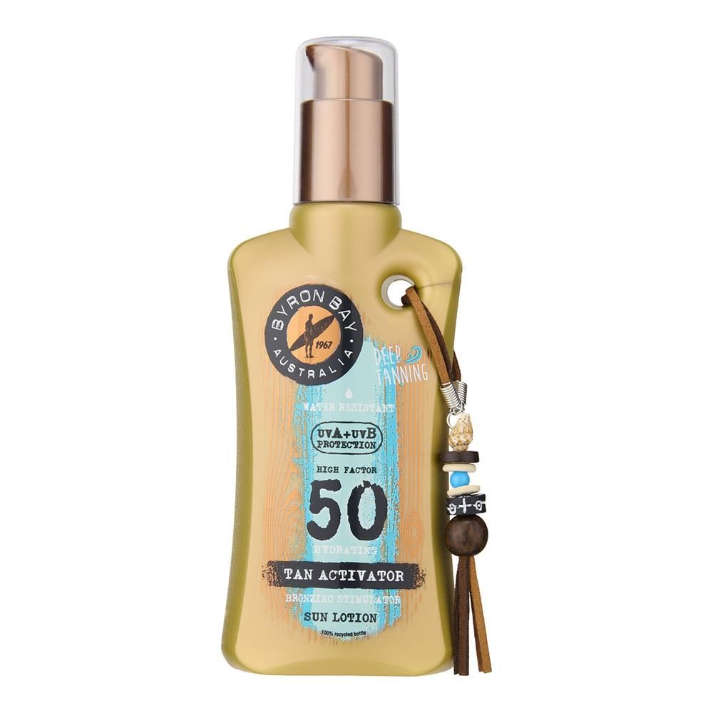 Byron Bay - SPF50 Tan Activator Hydrating Sun Lotion - 200 ml