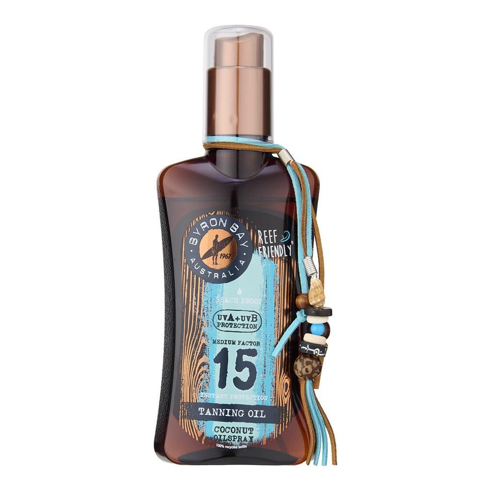 Byron Bay - SPF15 Coconut Oilspray Tanning Oil - 200 ml