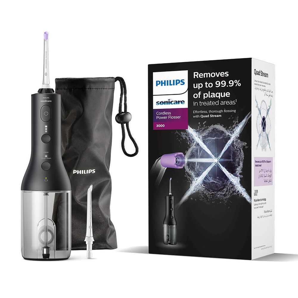 Philips Sonicare - Cordless Power Flosser HX3826/33 - Black