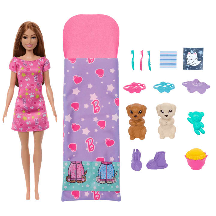 Barbie - Puppy Slumber Party Doll Playset