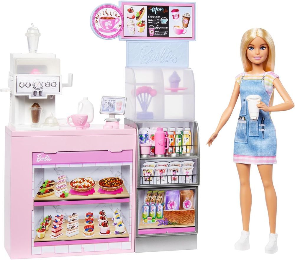 Barbie - Refreshed Coffee Shop Playset