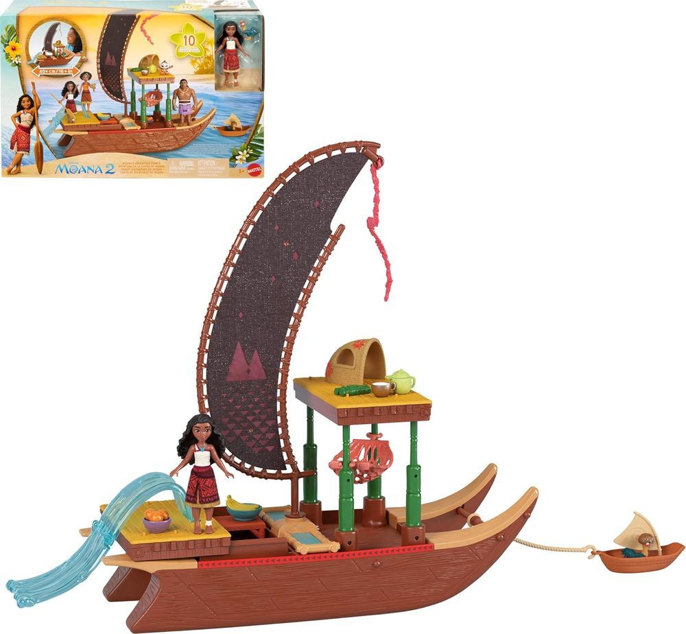 Moana - Moana'S Adventure Canoe Playset