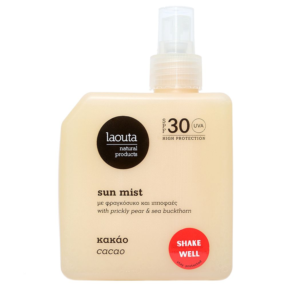 Laouta - Sun Mist Cacao SPF 30 Sunscreen Water - 200ml