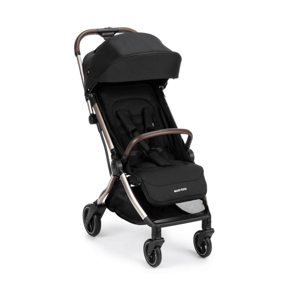 Maxi Cosi - EVA 3 Auto Fold Essential Stroller - Black