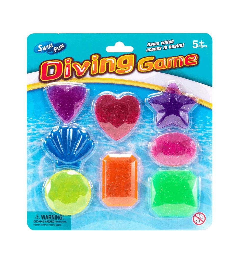 Mondo - Diving Gemstone Toys 8pcs