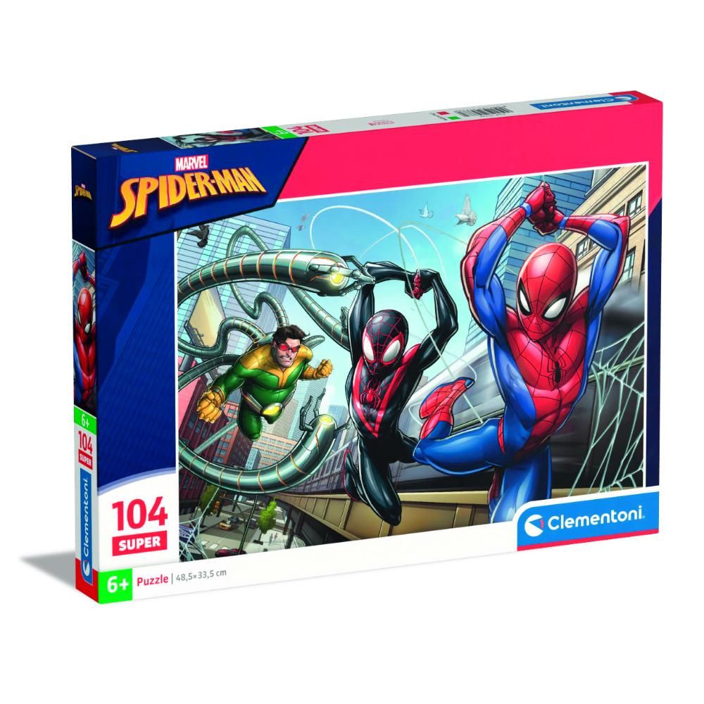 Clementoni - Spiderman Hunted Puzzle - 104 Pcs