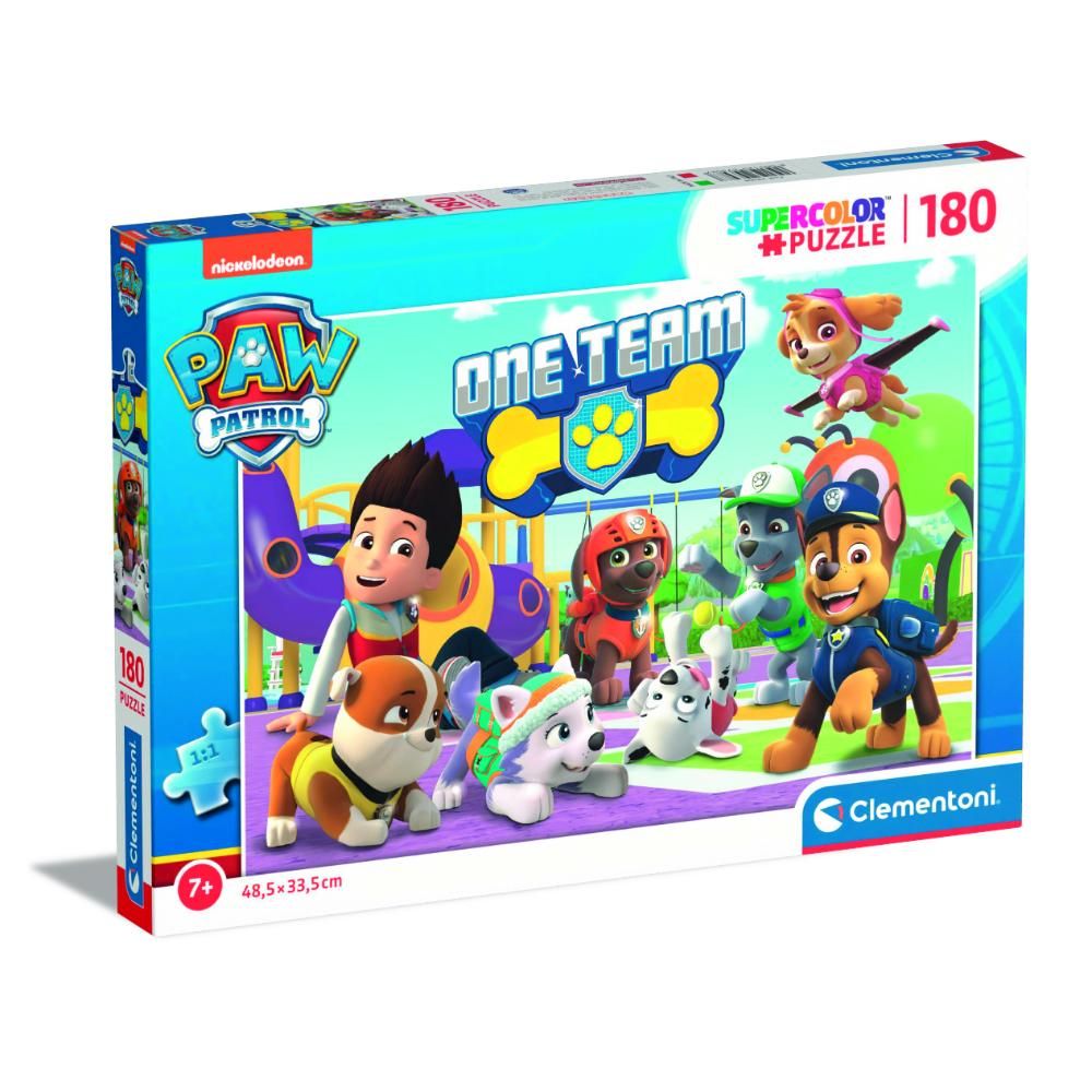 Clementoni - Paw Patrol One Team Puzzle - 180 Pcs