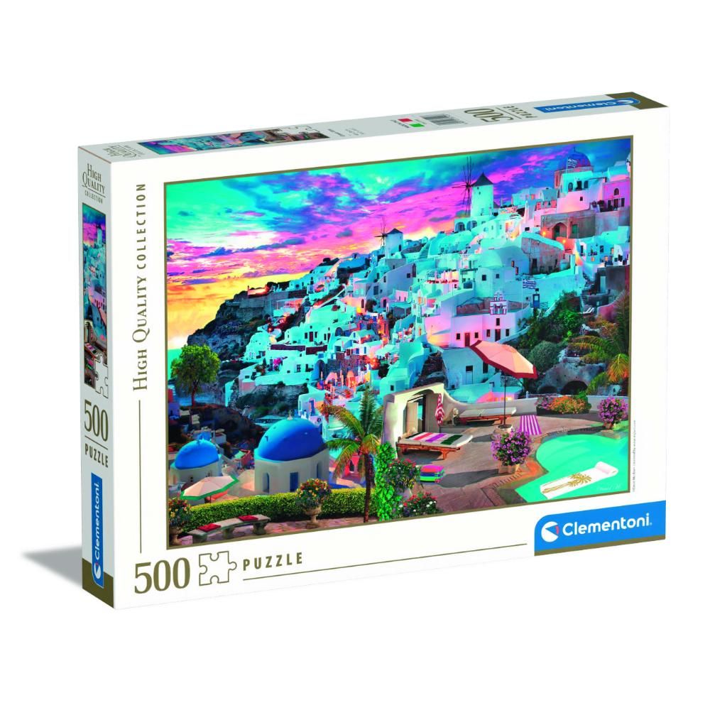 Clementoni - HQC Greece View Puzzle - 500 Pcs