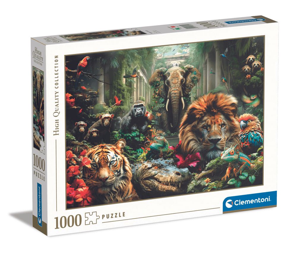 Clementoni - HQC Mystic Jungle Puzzle - 1000 Pcs