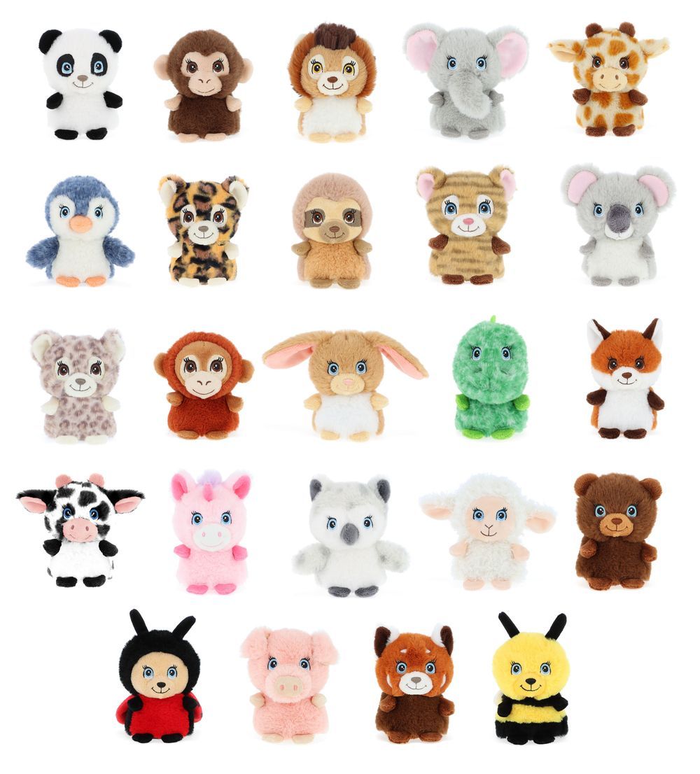 Keel Toys - Keeleco Mini Adoptable World 10cm Set C 1pc - Style May Vary